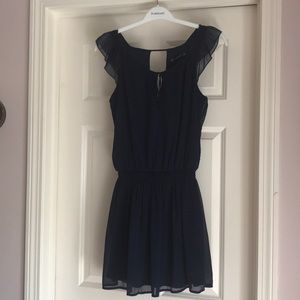 Floaty navy Zara dress